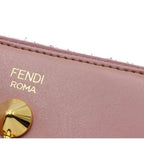 Fendi New Visible Leather Zip Around Wallet — view 5