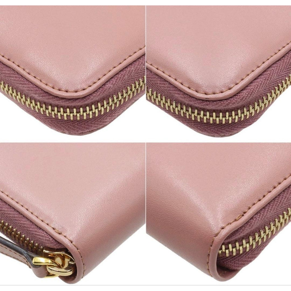 Fendi New Visible Leather Zip Around Wallet — view 7