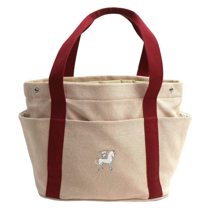 Hermes Cabriole Mothers Bag Tote Red