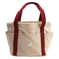 Hermes Cabriole Mothers Bag Tote Red