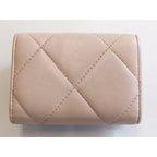 Chanel 19 Small Flap Wallet Ap1789 Lambskin Light Pinkish 4 — view 2