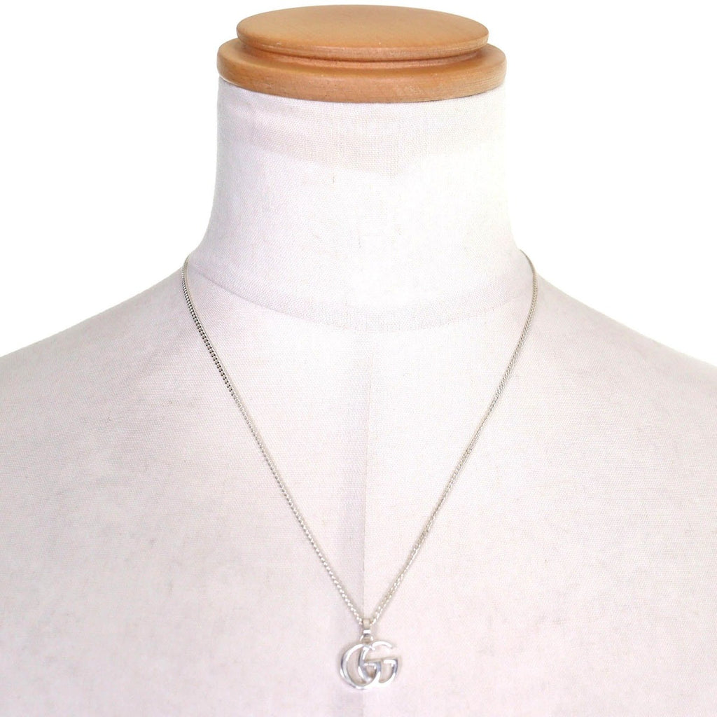 Gucci Double Pendant Necklace 925 Sterling Silver — view 3