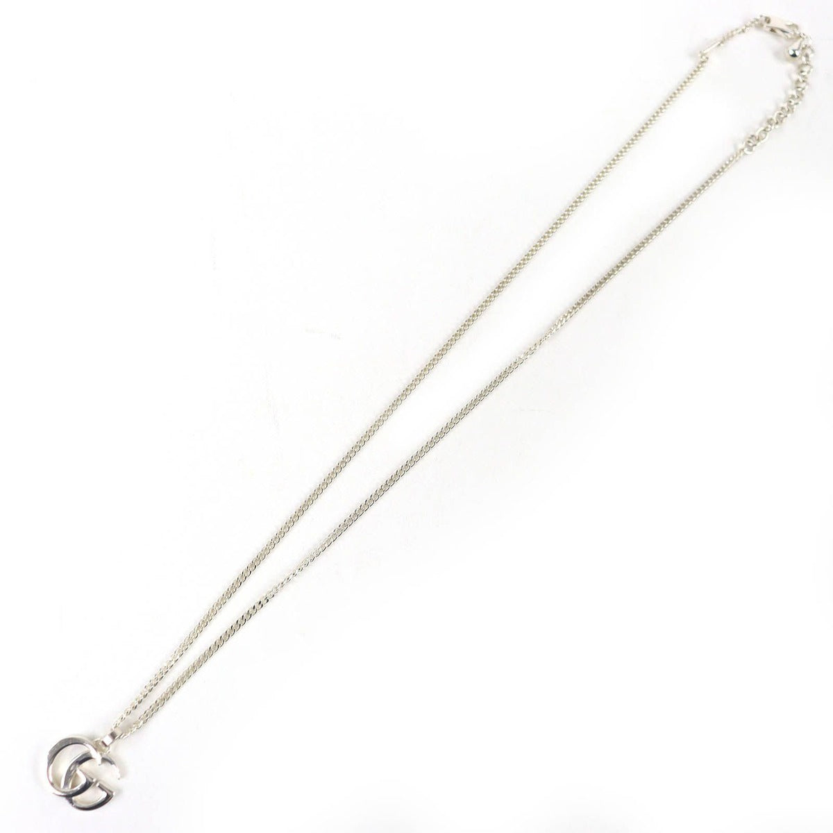 Gucci Double Pendant Necklace 925 Sterling Silver — view 4