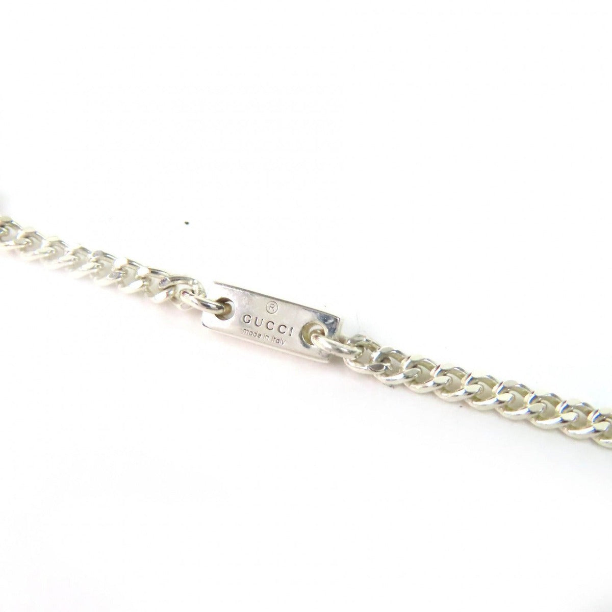 Gucci Double Pendant Necklace 925 Sterling Silver — view 8