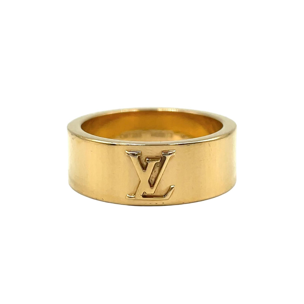 Louis Vuitton Bague LV Instinct Gold Plated Ring