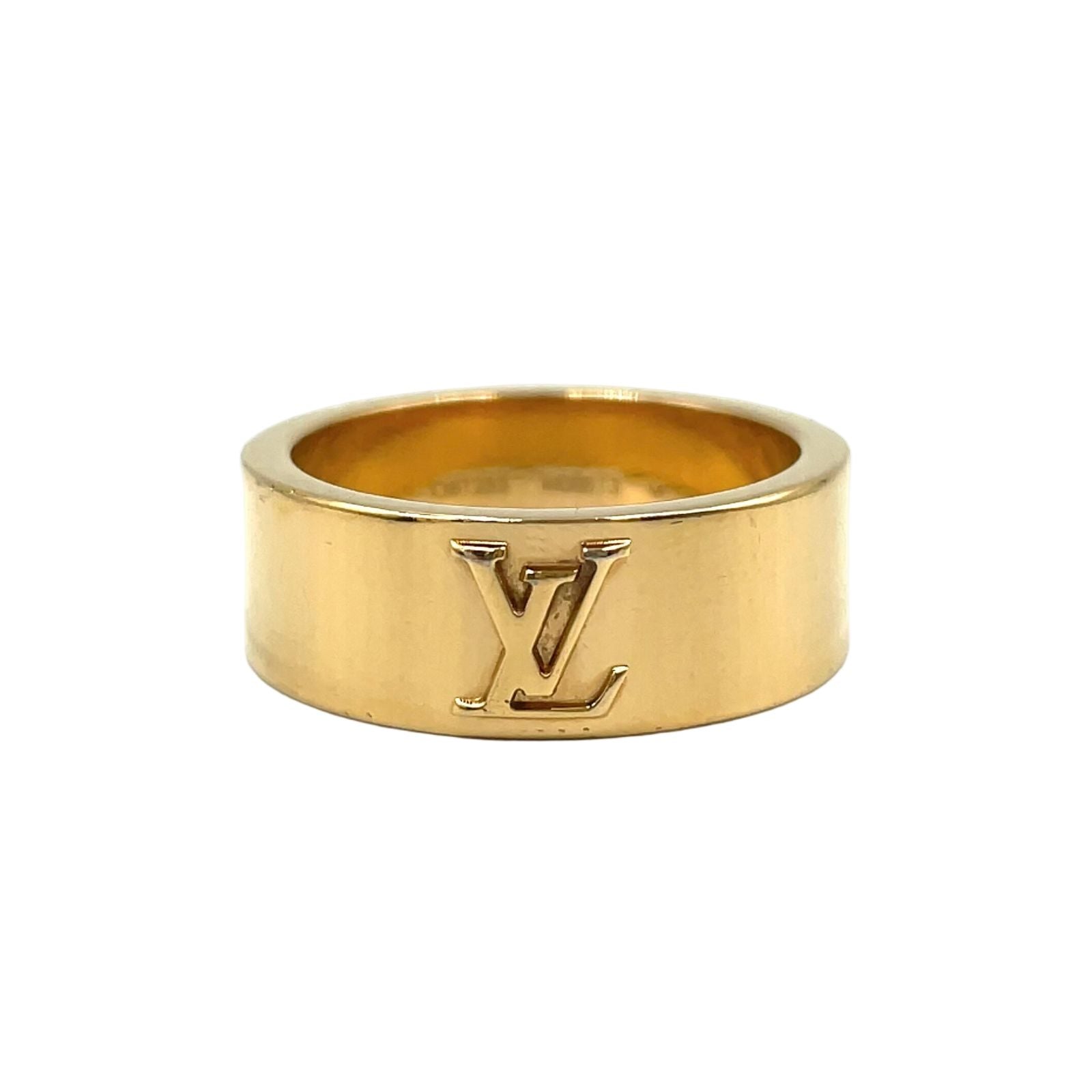 Louis Vuitton Bague LV Instinct Gold Plated Ring