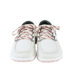 Gucci Agrad Web Stripe 7 Leather Sneakers Low Cut Lace Up Shoes — view 2