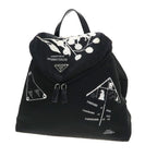Prada Signo Print Backpack