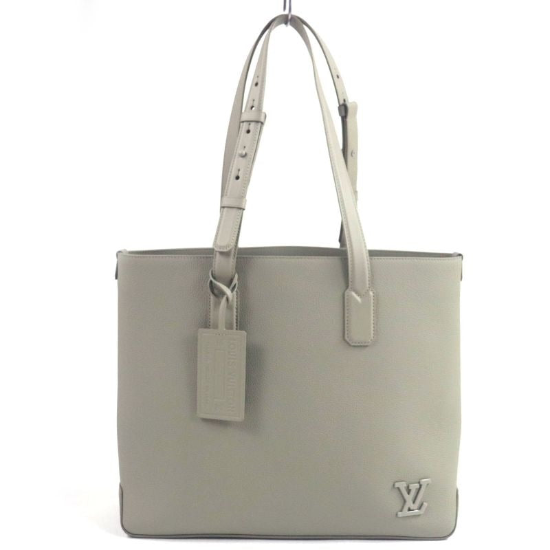 Louis Vuitton Fastline Aerogram Calf Leather Sage Logo Tote Bag