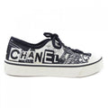 Chanel Size 39 Black Sneakers