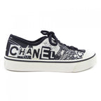 Chanel Size 39 Black Sneakers