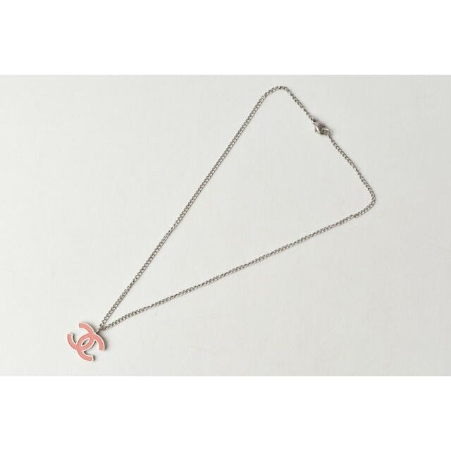 Chanel Coco Mark CC Coral Orange Silver — view 2