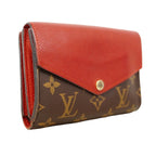 Louis Vuitton Wallet Monogram Portefeuille Pallas Compact Brown Cerise — view 2