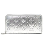 Louis Vuitton LV Ski Cousin Zippy Wallet Silver
