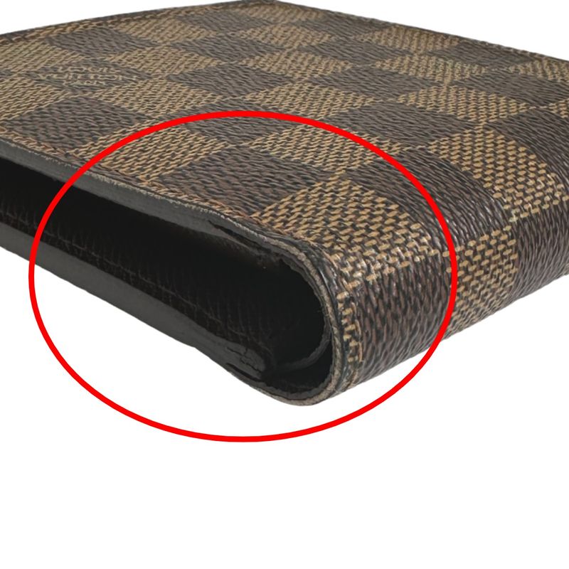 Louis Vuitton Damier Portefeuille Marco Wallet With Credit Card Slots — view 6