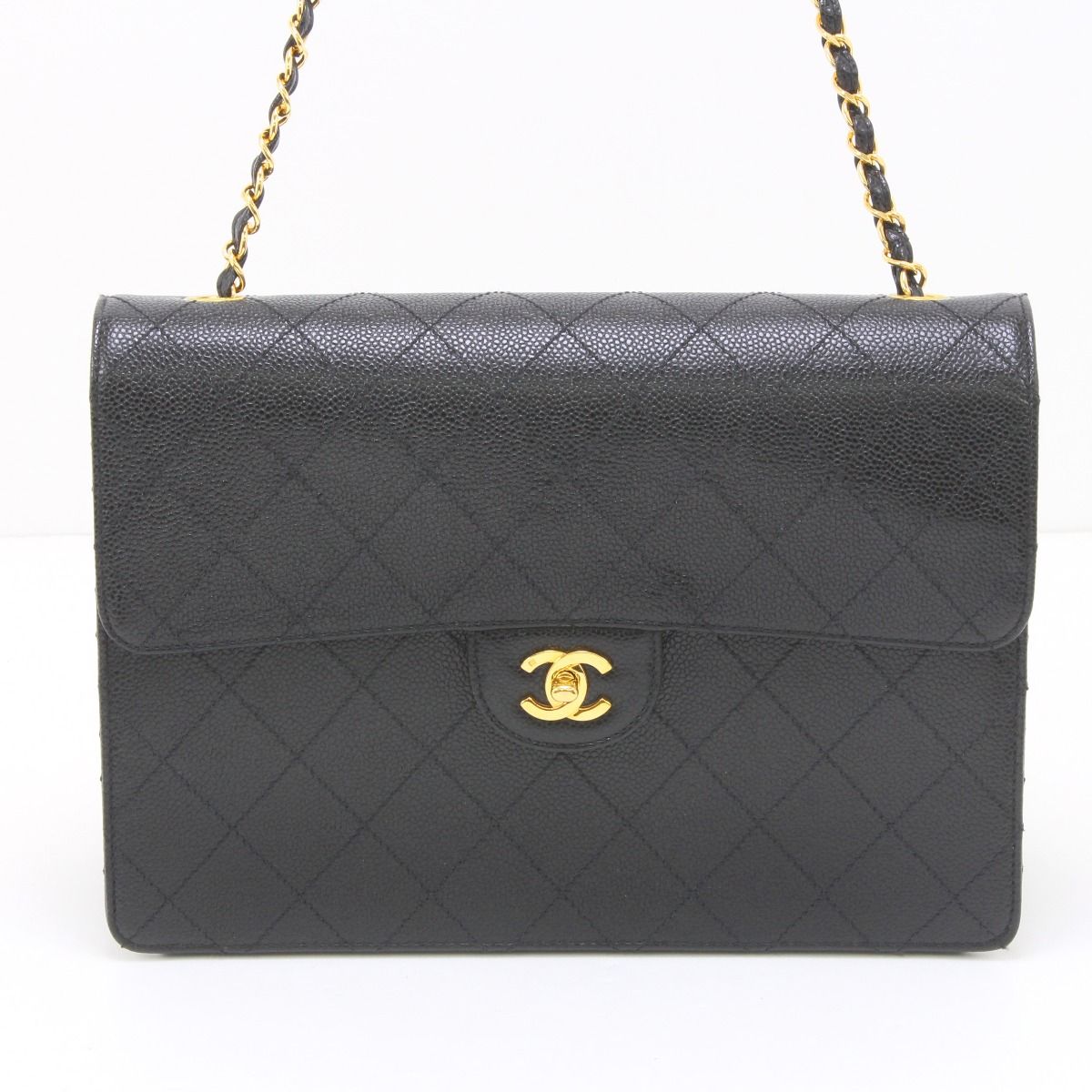 Chanel Caviar Leather Stitch Shoulder Bag — view 3