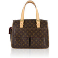 Louis Vuitton Monogram Multiplicity Tote Brown Gold
