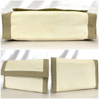 Hermes Clutch Bag Tapidocel Beige White — view 5