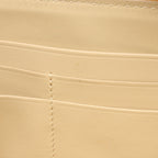 Bottega Veneta Round Wallet Intrecciato Beige Leather — view 5