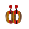Hermes Cover Left and Right Earrings Back