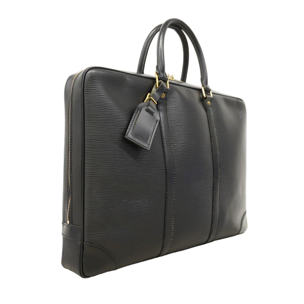 Louis Vuitton Travel Bag Epi Porte Documents Voyage Noir — view 2