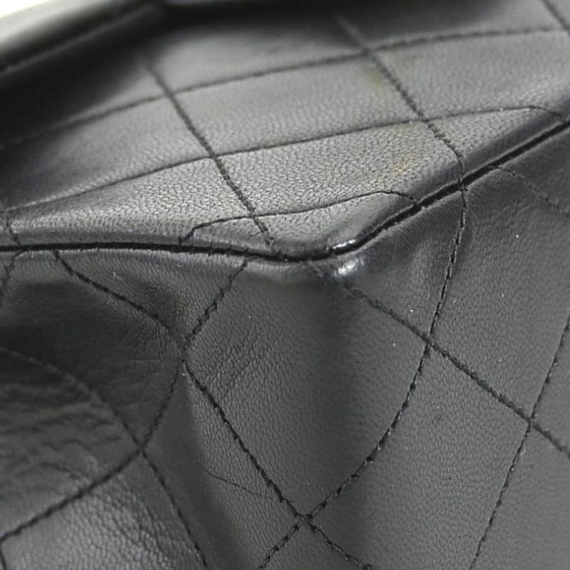 Chanel Shoulder Lambskin Black Bag — view 7