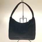 Prada Handbag Mini Triangle Logo Plate Mv515 Black — view 2
