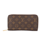Louis Vuitton Zippy Wallet Monogram Canvas Brown