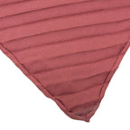 Hermes 90's Vintage Decoupages 100% Silk Pleated Scarf Shawl — view 5