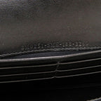 Fendi By The Way Continental 8 M2051 Leather Black Long Wallet 2043 — view 7