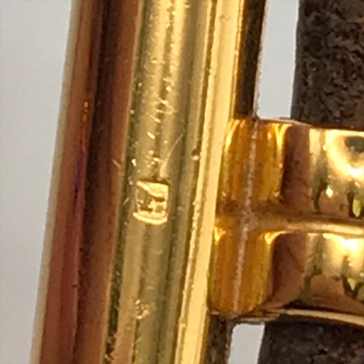 Hermes Tournis Bangle Bracelet Leather Gold — view 6