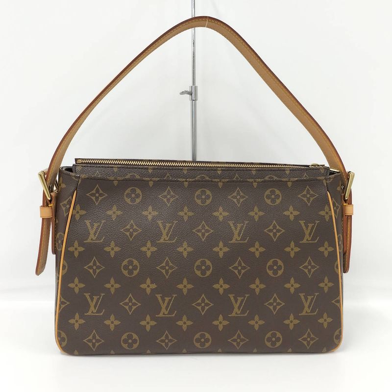 Louis Vuitton Vivacite GM Handbag Monogram Brown — view 2