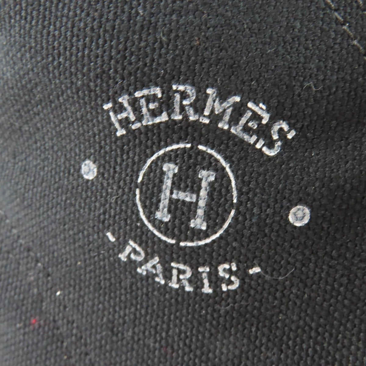 Hermes Itinerelle Canvas Leather High Cut Sneakers Black 36 — view 9