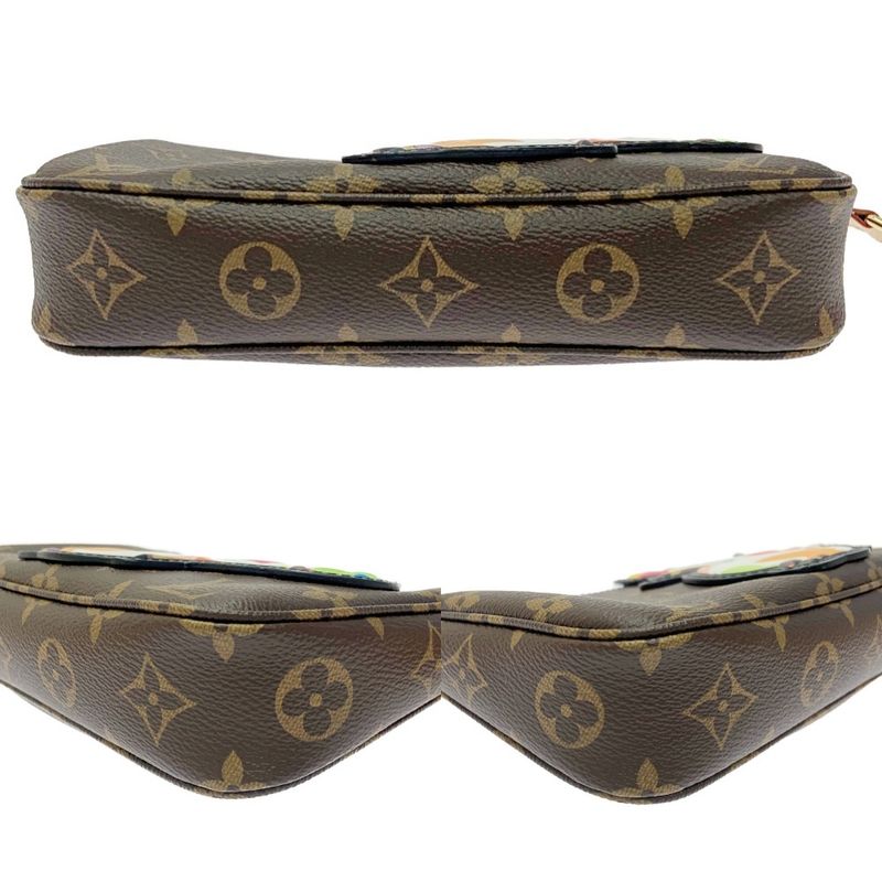 Louis Vuitton Monogram Pochette Axessoire Takashi Murakami — view 6