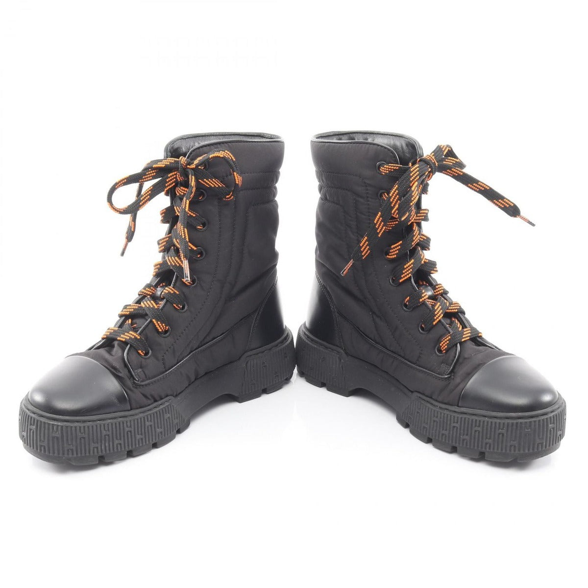Hermes Boots Fresh Short Nylon Leather — view 3