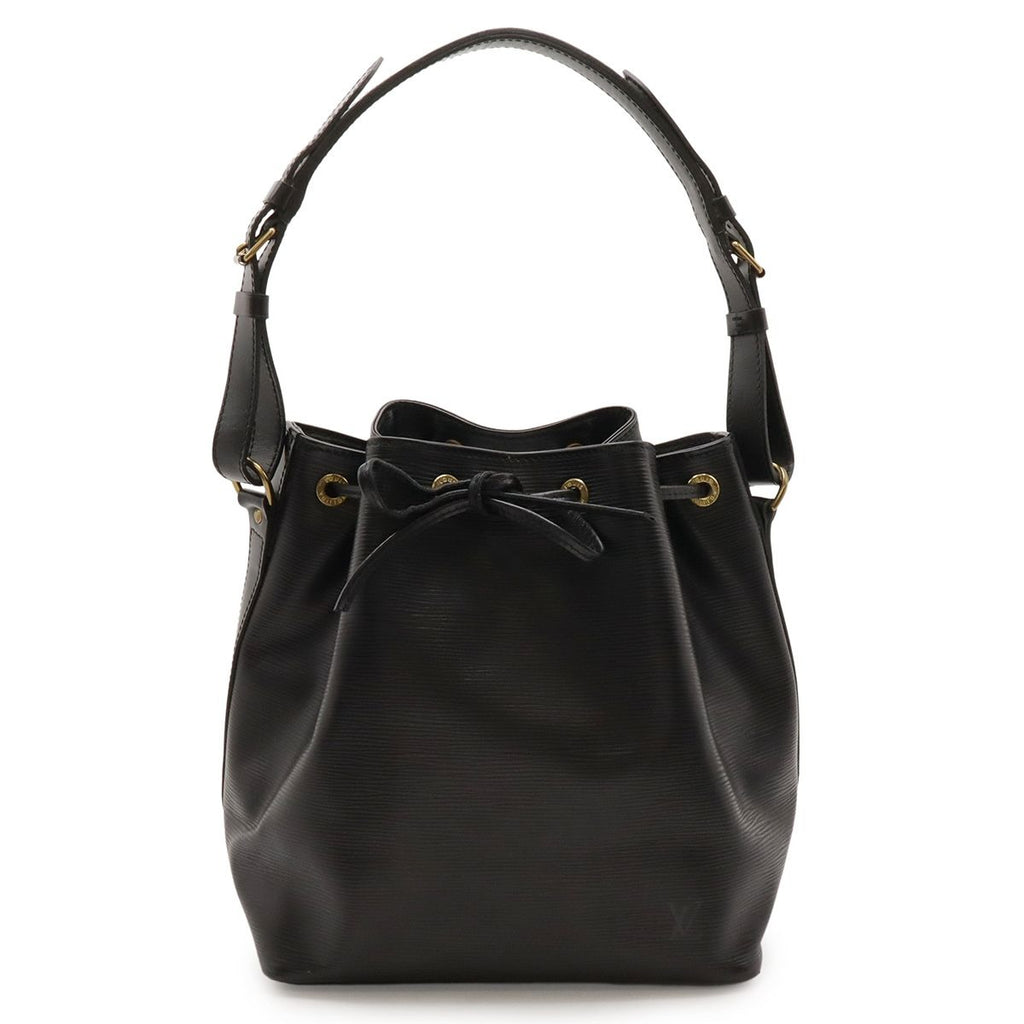 Louis Vuitton Epi Petit Noe Shoulder Bag Drawstring Noir