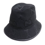 Gucci Jumbo GG Canvas Bucket Hat Black L