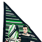 Hermes Scarf Silk Pointe la Femme AU Carre Green — view 3