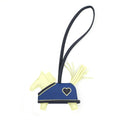 Hermes Rodeo Robeochle PM Jaune Poussin Blue Tie Breunuit