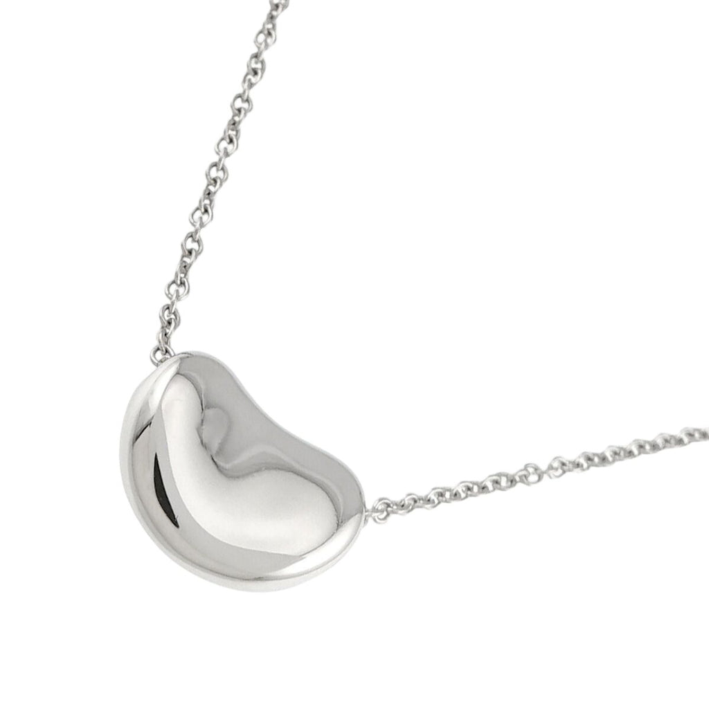 Tiffany & Co Bean Necklace 40 cm Pt Platinum