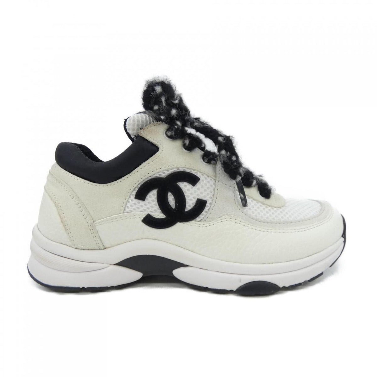 Chanel Sneakers Suede Black