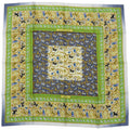 Hermes Carre 90 Chasse en Inde Indian Hunting Silk Green Scarf