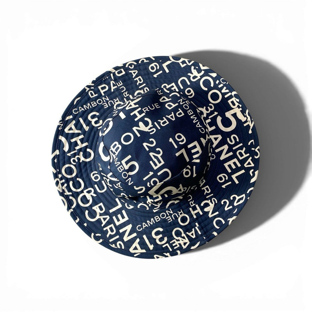 Chanel B2 Vintage by Sea Logo CC Bucket Hat — view 4