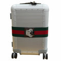 Gucci Milano Porter Cabin Trolley Aluminum GG Supreme Canvas