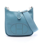 Hermes Shoulder Bag Evelyne 3 Trois PM Blue Jean Other