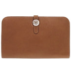 Hermes Dogon GM Midosuji Limited Chevre Bronze Silver Hardware Long