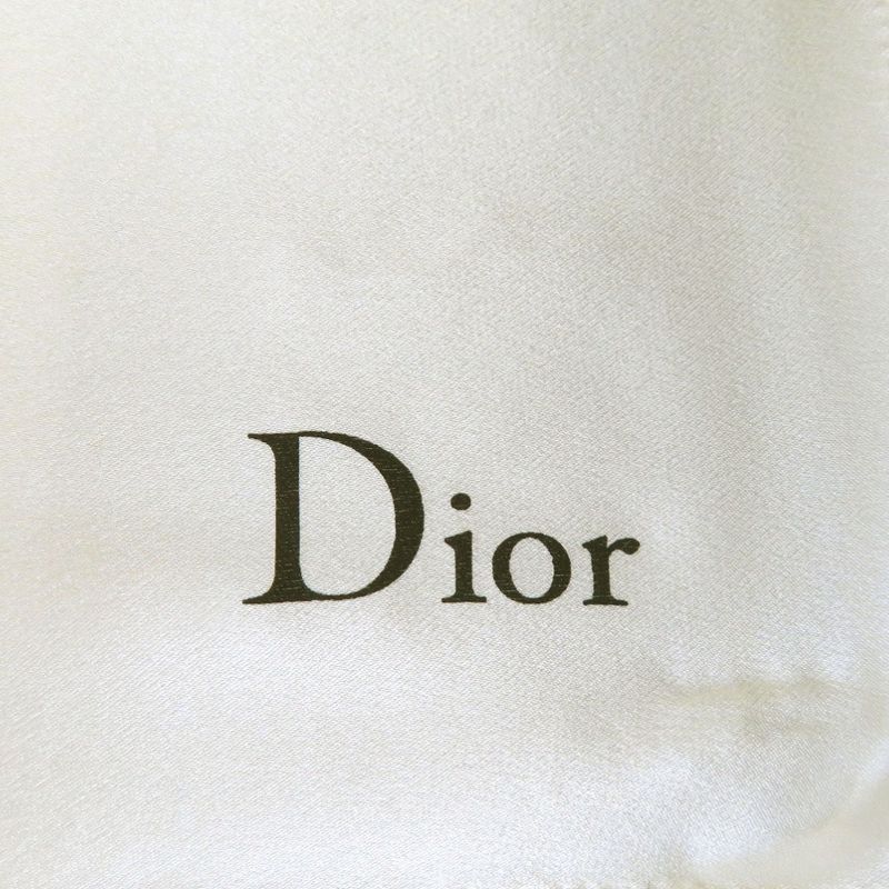 Christian Dior J'adore Scarf Heart Ribbon Flower Girl Silk White 0026 — view 6