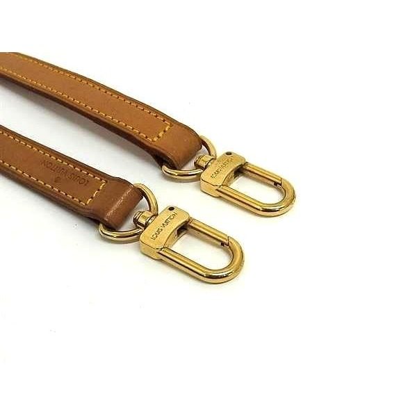 Louis Vuitton Bag Shoulder Strap Brown — view 3