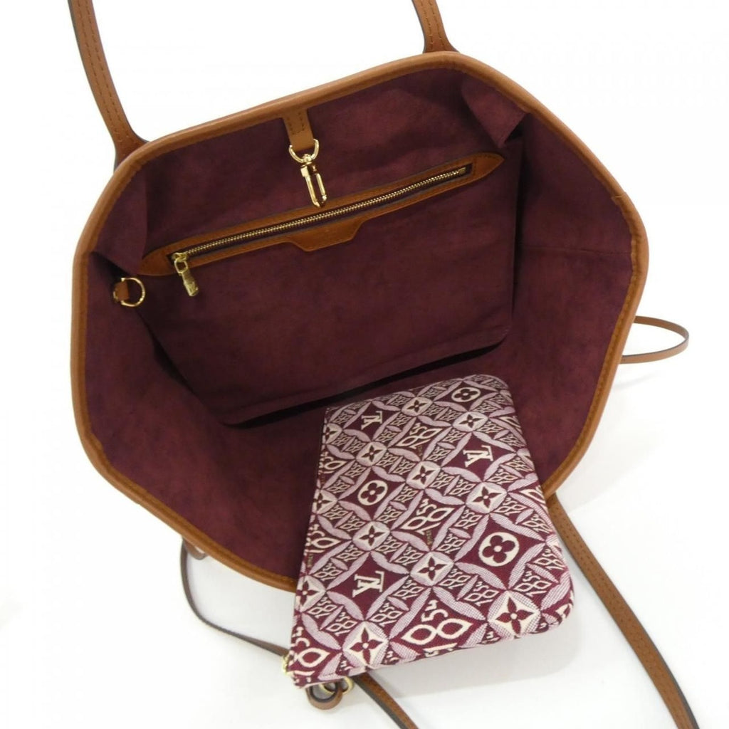 Louis Vuitton Neverfull MM Bag Bordeaux — view 6