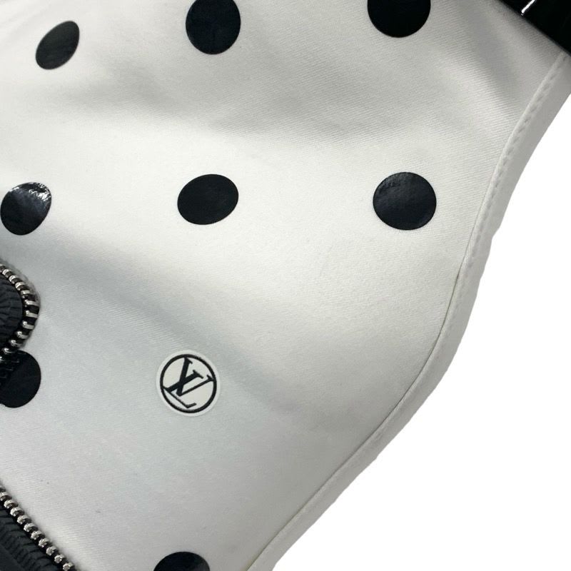 Louis Vuitton Moonlight Line Boots Short Shoes Satin White Black Ankle — view 9